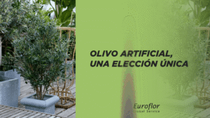 Artificial olive tree decoration