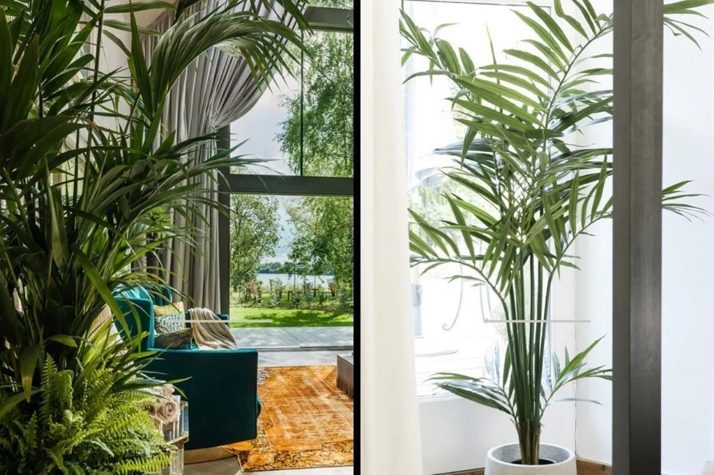 artificial indoor palm tree