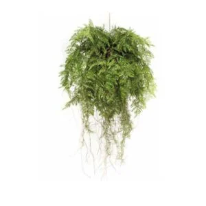 Helecho artificial bal hang - Ambiente bucólico y de ensueño