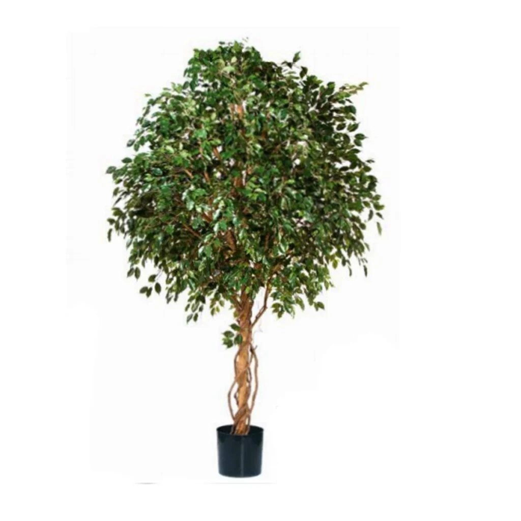 Árbol artificial de gran formato con copa amplia