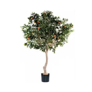 Naranjo artificial – Alegre follaje para tu casa o negocio - 210 y 280 cm